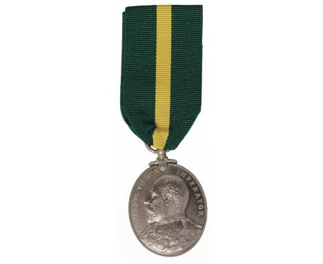 Single Orders and Decorations, Territorial Force Efficiency Medals, EVIIR, awarded to Corporal A. Shaw 7th Battalion Lancshir