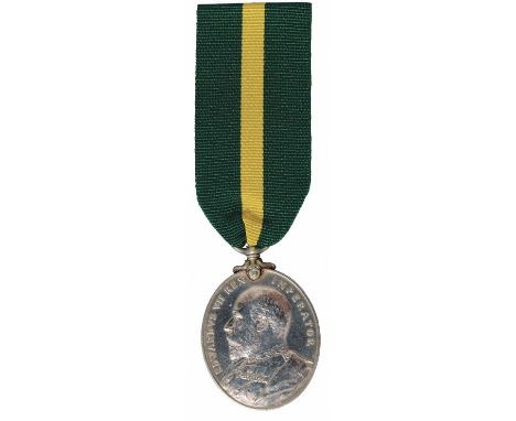 Single Orders and Decorations, Territorial Force Efficiency Medals, EVIIR, awarded to Gunner J. Knight 2nd East Lancs Bde. Ro