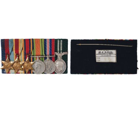 Campaign Groups and Pairs, A World War Two Air Efficiency Group of 6 awarded to Squadron Leader Geoffrey Hopkins Dingle, comp