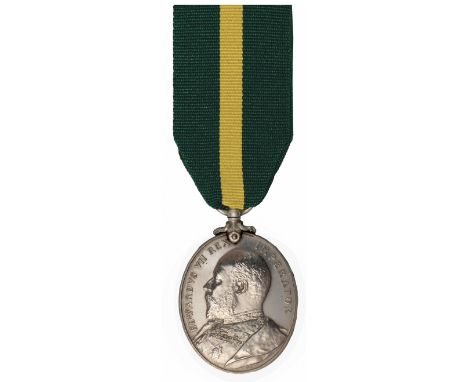 Single Orders and Decorations, Territorial Force Efficiency Medal, EVIIR, Serjeant J. Hope, 5th Battalion Northumberland Fusi