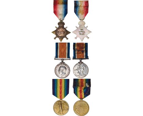 Campaign Groups and Pairs, An Interesting Great War Trio to the Imperial Light Horse awarded to Serjeant G. Percival, 5th Mou