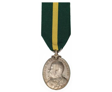 Single Orders and Decorations, Territorial Force Efficiency Medal, EVIIR, awarded to Private J Browbank, 6th Battalion Durham