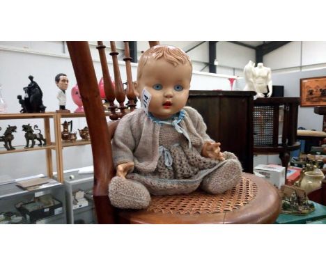 A vintage doll