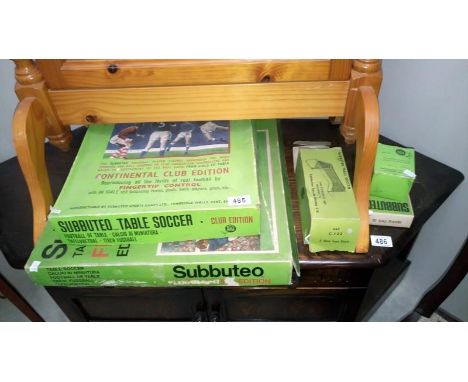 A quantity of vintage Subbuteo