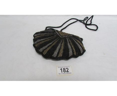 A vintage beaded evening bag
