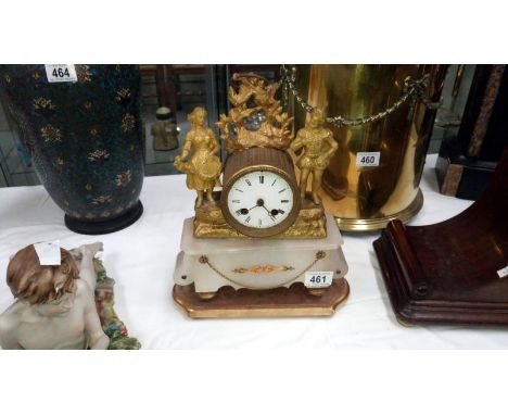 A French mantel clock