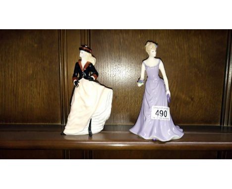 2 Royal Worcester ladies - Zara and Grace