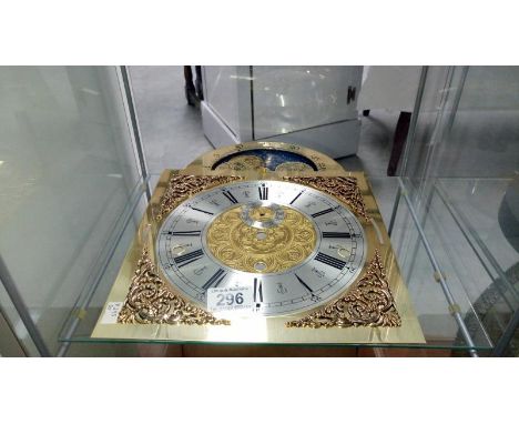An unused Hemel moon roller dial for long case clock