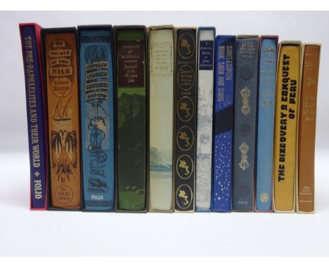 The Folio Society - Classics of Early Travel & Art including Travels Through France & Italy, Captain Cooks's Voyages, The Sou