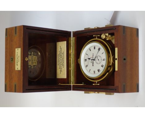 Zenith Marine Chronometer Ltd. Ed. No.76 with Breguet regulator, subsidiary seconds dial and 48 hour power reserve indicator,