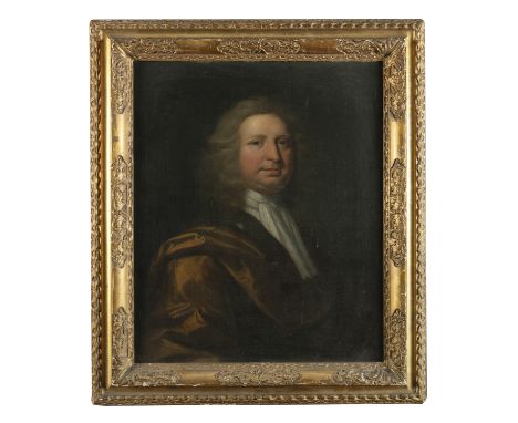ENGLISH SCHOOL (17TH CENTURY)Portrait of James Wickham (1662-1727)Oil on canvasLabel verso
