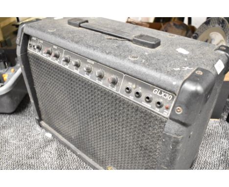 A Carlsbro GLX30 combo amplifier