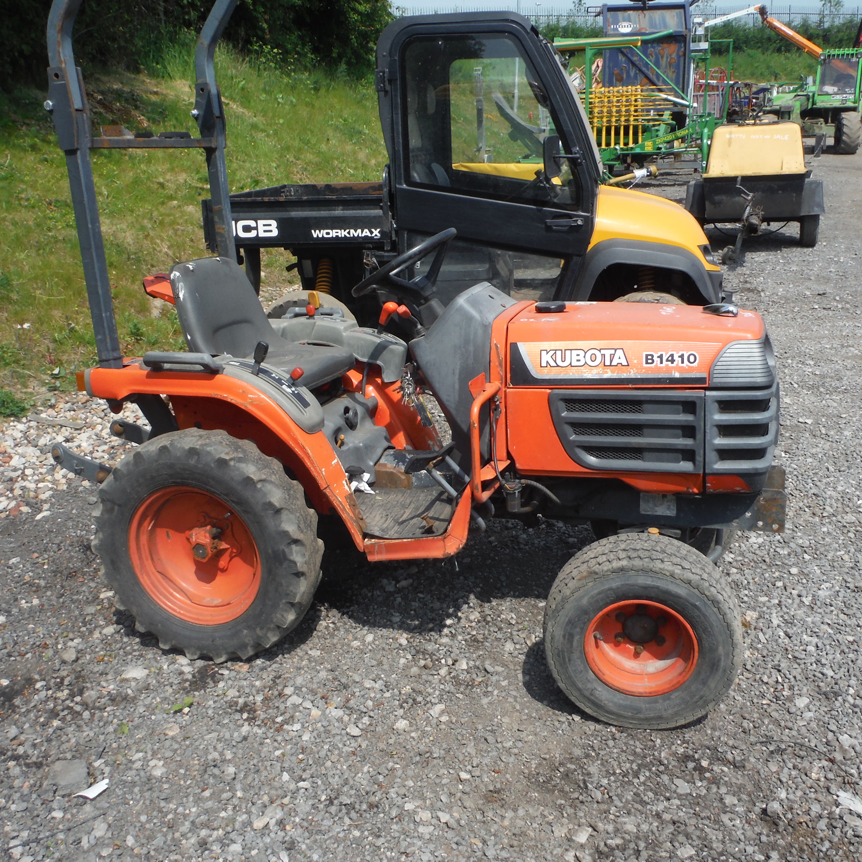 2003 KUBOTA B1410 4wd Compact Tractor C/w 3-point Linkage & PTO (2226 ...