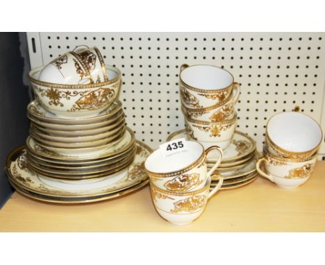 An extensive Noritake porcelain part tea set.