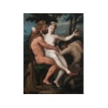 KÜNSTLER DES 16. JAHRHUNDETS, MYTHOLOGISCHE SZENE MIT HERKULES