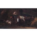 MALER AUS DER GRUPPE DER BAMBOCCIANTI, ITALO-FLÄMISCH, 17. JAHRHUNDERT