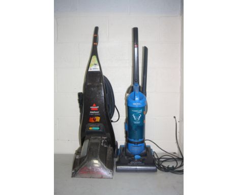 A HOOVER HURRICANE LIGHT VACUUM CLEANER and a Bissell Proheat Carpet washer (both PAT pass and working) (2)