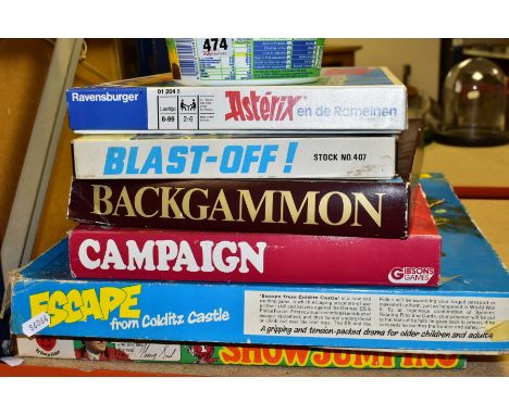 A QUANTITY OF ASSORTED BOXED GAMES, Waddington's 'Blast Off', Invicta Vic-Toy 'Escape from Colditz Castle', Denys Fisher 'Har