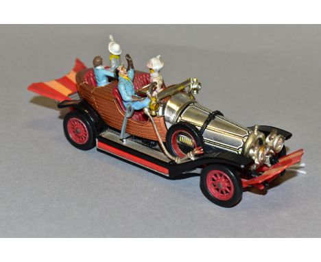 AN UNBOXED CORGI TOYS CHITTY CHITTY BANG BANG CAR, No 266, complete with all four figures, front and back wings and working s