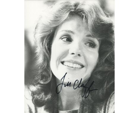 Jill Clayburgh signed 10x8 inch vintage black and white photo. Good condition Est.