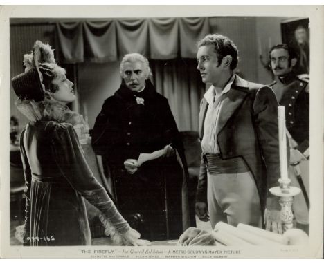 Vintage 1937 Film Black and White Promo. Photo 10x8 Inch. "The Firefly" For General Exhibition A Metro Goldwyn Mayer Picture.