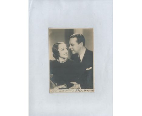 Bebe Daniels signed 6x4inch vintage photo. Good condition Est.
