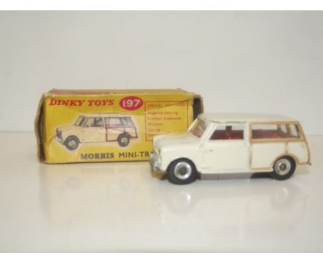 Dinky Toys diecast model Vauxhall Viva 136, Meccano ltd England. White body with red interior. With original box