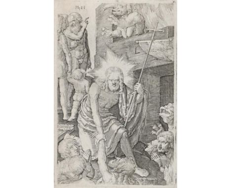 Leyden, Lucas van: (1494 Leiden 1533) nach. Die Passion Christi. Daraus 7 (von 14) Blätter in gleichseit. Kopien. Kupferstich