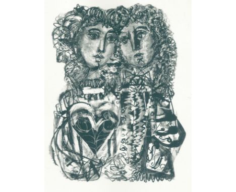 Voltaire.: Candide ou L'optimisme. Paris, J. Porson (1948). 34x26 cm. Mit 48 (27 ganzseitigen und 1 doppelblattgr. auf dem OU