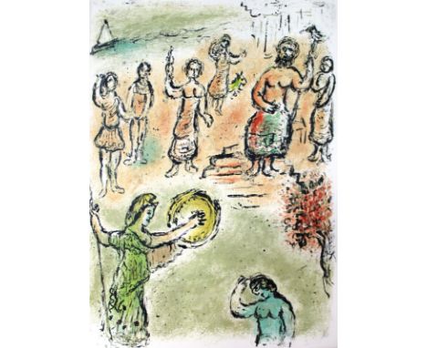 Homer.: Die Odyssee. Von Vava Chagall autorisierte dt. Ausgabe. 2 Bde. Stgt., Daco (1989). Fol. Mit 43 farb. Reproduktionen u
