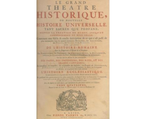 (Gueudeville,N.).: Le Grand Theatre Historique, ou nouvelle histoire universelle, tant sacree que profane,... Bd. 4 (v.5). Le