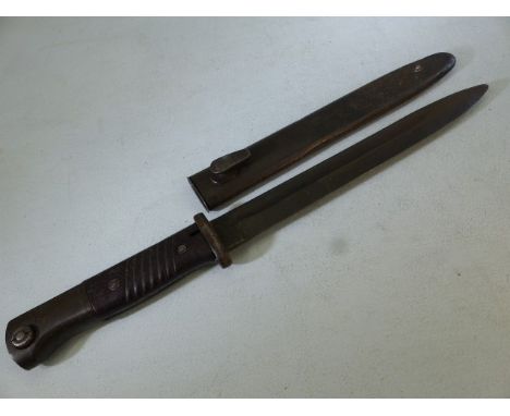 Solingen bayonet marked Paul Weyersberg &amp; Co SOLINGEN , with scabbard