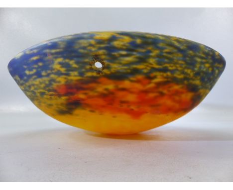 Mid Century Opaque Glass suspended lamp shade 