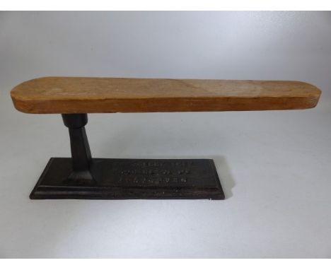 Cherry Tree vintage wrought-iron based shirt sleeve press