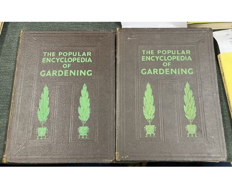 2 volumes of the encyclopedia of gardening 