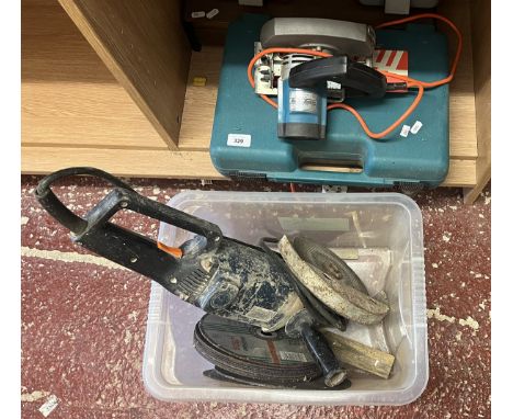 Box of power tools 