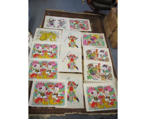 TianJin Colourful Folk Art woodblock print/paintingsLocation: A1 