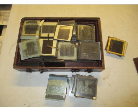 Magic Lantern slides to include mainly religious and architectural related Location: Porters 