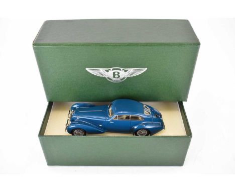 LANSDOWNE MODELS; a scale diecast model of a 1939 Embiricos Bentley c.1951-1971 Road Car (blue), model no. LDN 105E, boxed.Co