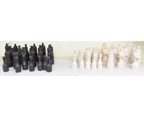 WADE; a thistle and roses chess set for Beneagles Whisky.