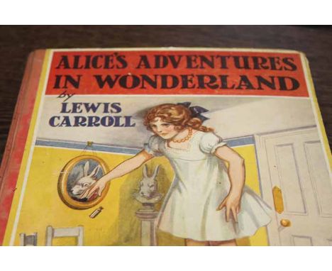 ALICE'S  ADVENTURES IN WONDERLAND BY LEWIS CARROLL, ILLUSTRATED BY BESSIE PEASE FIRST EDITION