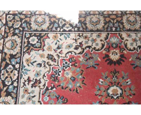 LARGE RED MIDDLE EASTERN CARPET 