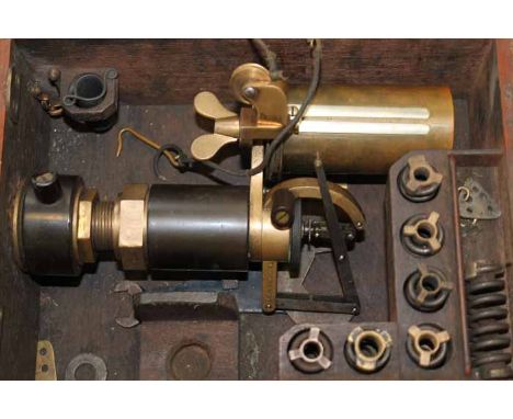 VINTAGE TOOL INSTRUMENT AND CASED MICROSCOPE ACCESSORIES 