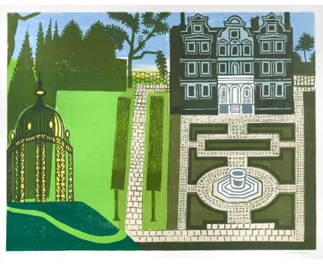 § Edward Bawden CBE, RA (1903-1989) The Queen's Gardensigned 'Edward Bawden' (lower right); titled and numbered 16/160, artis