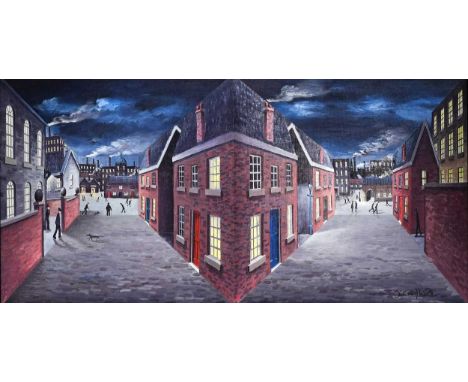 § John D. Wilson (1942-) Lighting Up Time, 2017signed 'John Wilson' (lower right); numbered 7/150giclee printed 3D wall sculp