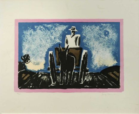 § Josef Herman OBE, RA (1911-2000) First Starsigned 'Josef Herman' (lower right); numbered 19/100lithograph49 x 62Provenance: