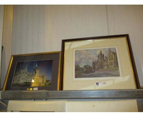 James McIntosh Patrick Print of Morgan Academy 31/2001, along with a Photograph 