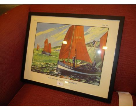 Fyffe, Education School Print, The Fishermen 