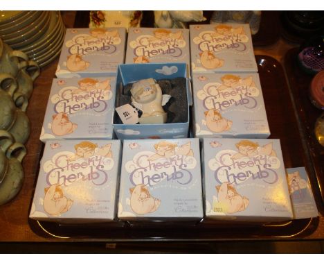 Nine Nao Cheeky Cherub Figures 