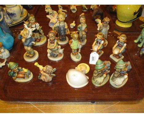 Fourteen Hummel Figures 